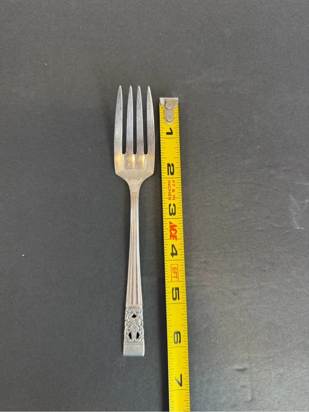 Community Plate Oneida Coronation Set Of 4 Salad Forks 6.5” Silver Plate 1936